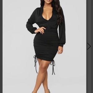 NWT Fashion Nova Put it To The Test Ruched Dress